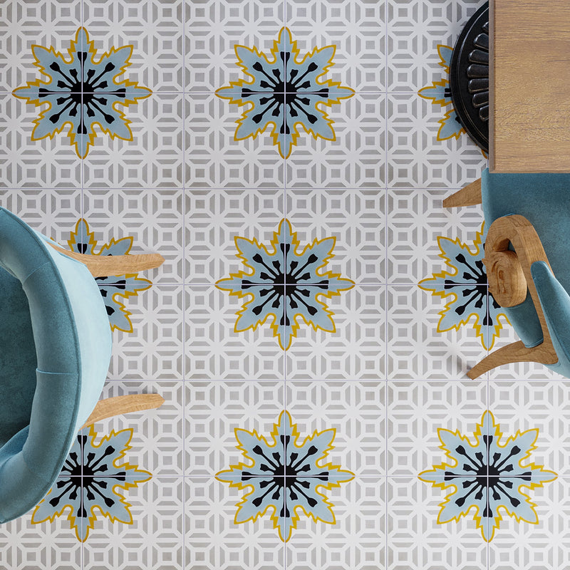 Jasmin Cement Tile - LiLi Tile