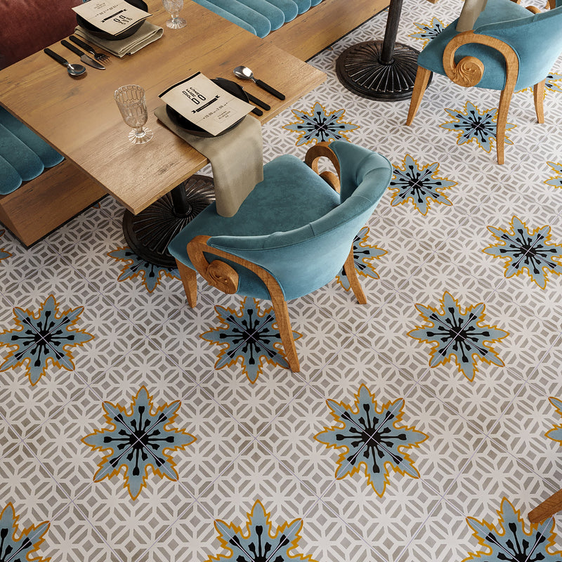 Jasmin Cement Tile - LiLi Tile