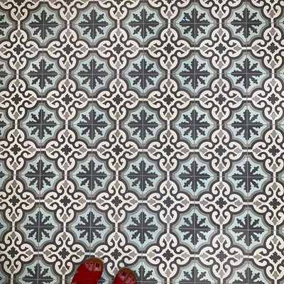 Kaleidoscope Cement Tile - LiLi Tile