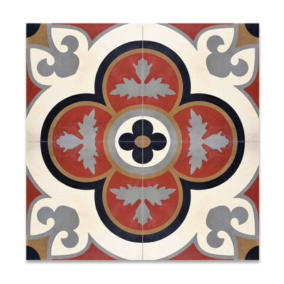 Lorraine Tile: 8” x 8” - LiLi Tile