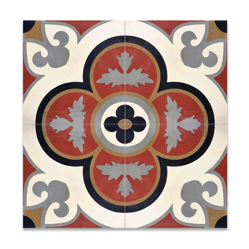 Lorraine Tile: 8” x 8” - LiLi Tile