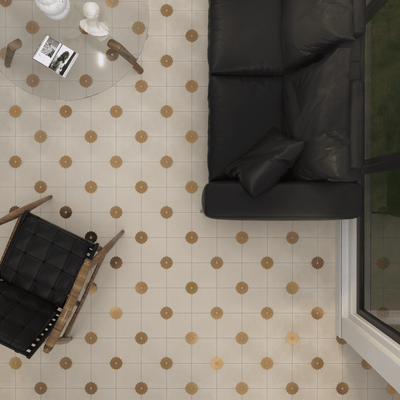 Magnolia Cement Tile - LiLi Tile