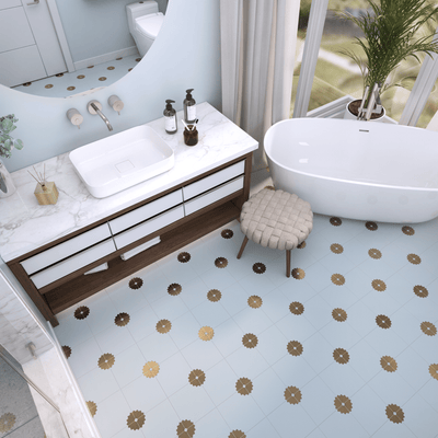 Magnolia Cement Tile - LiLi Tile