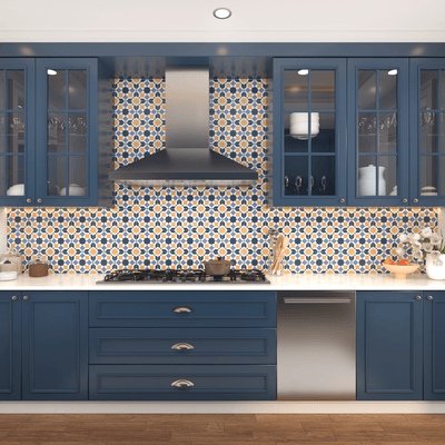 Marok Tile: 6” x 6” - LiLi Tile kitchen