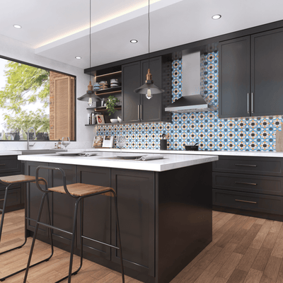 Marok Tile: 6” x 6” - LiLi Tile kitchen