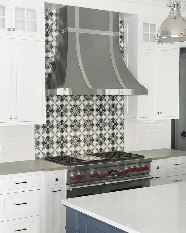 Paris Series: 8” x 8" - LiLi Tile kitchen