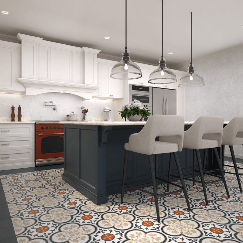 Sofia Series: 8” x 8” - LiLi Tile kitchen