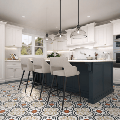 Sofia Series: 8” x 8” - LiLi Tile kitchen