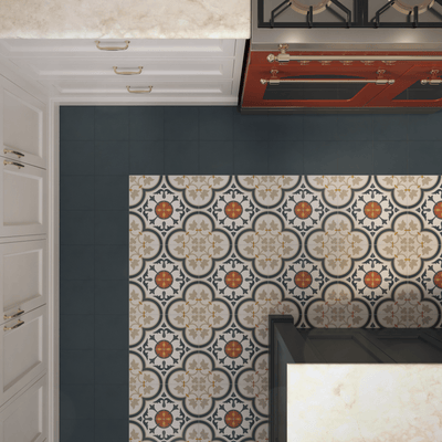 Sofia Series: 8” x 8” - LiLi Tile kitchen