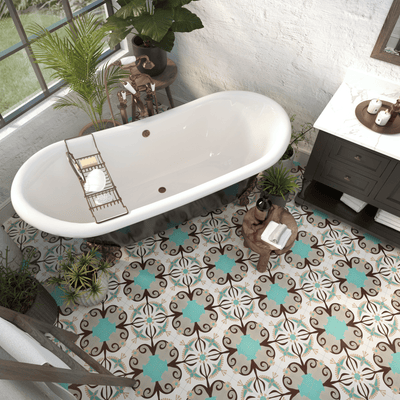 Sparrows Cement Tile x Adam Trest - LiLi Tile