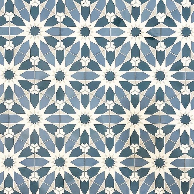 Sunny Hex Cement Tile - LiLi Tile