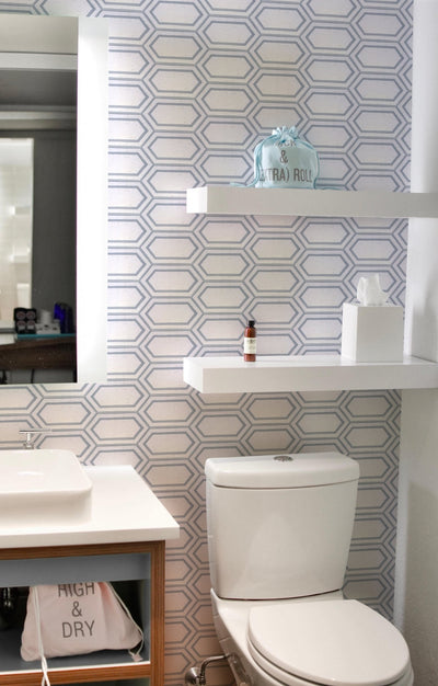 Tiffany Series | Mother of Pearl Terrazzo Hexagon Cement Tile - LiLi Tile