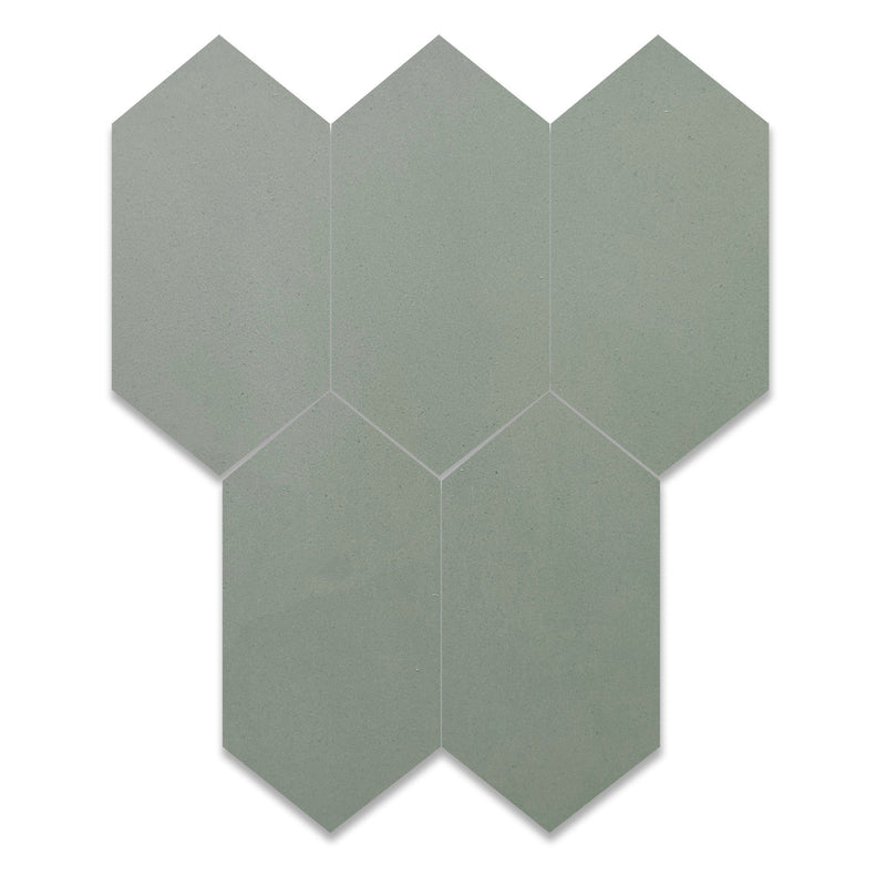 Tiffany - Solid Hexagon Cement Tile - LiLi Tile